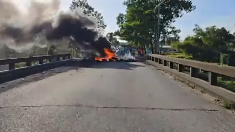 Protesta Quebrada Arena