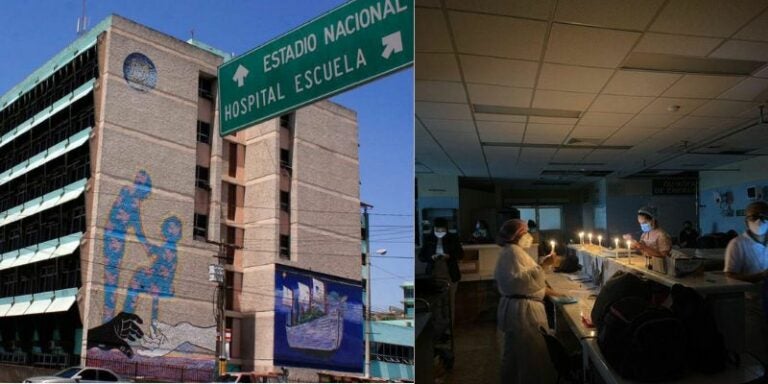 Falta de electricidad en el Hospital Escuela interrumpe cirugías programadas