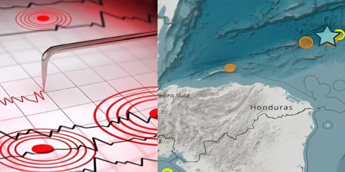 ¡Terremoto sacude la región! Sismo de magnitud 5.4 se registra cerca de la costa de Honduras