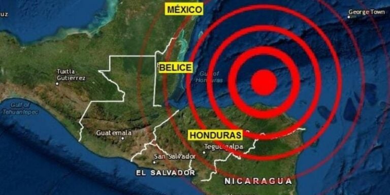 Alarmante aumento de actividad sísmica: Honduras experimenta 30 sismos en pocos días