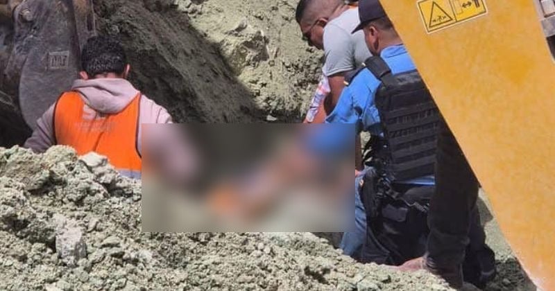 Trabajador muere soterrado en carretera en San Juan Intibucá 