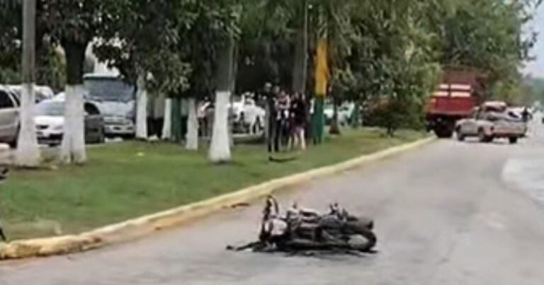 Motociclista muere atropellado en La Línea, El Progreso, Yoro