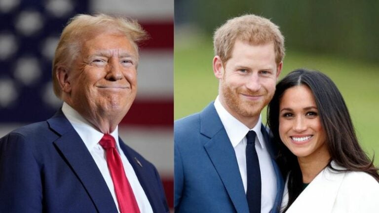 Trump explica por qué no deportará al príncipe Harry: «Ya tiene suficiente con su esposa»