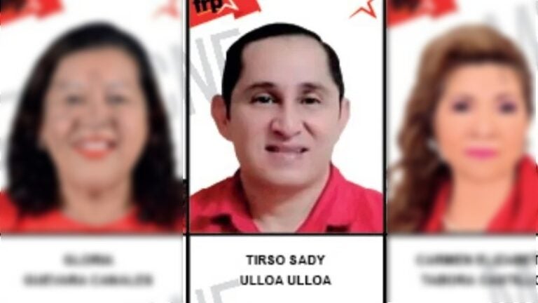 ¿Descaro? Tirso Ulloa va por un curul en el Congreso Nacional