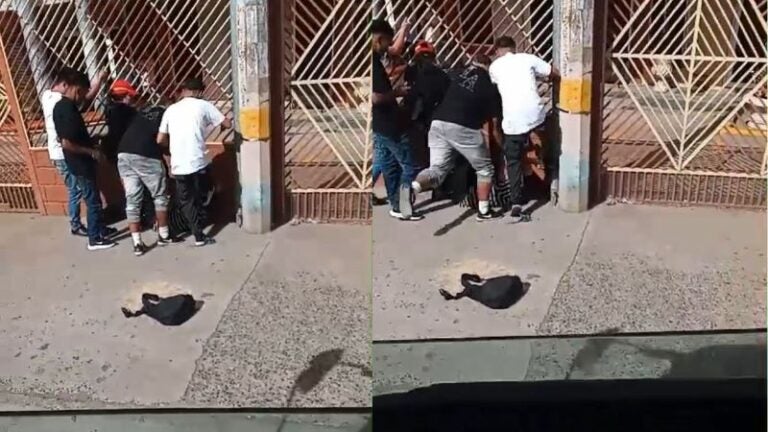 Cansados ​​de la delincuencia, ciudadanos golpean a un ladrón en Comayagüela