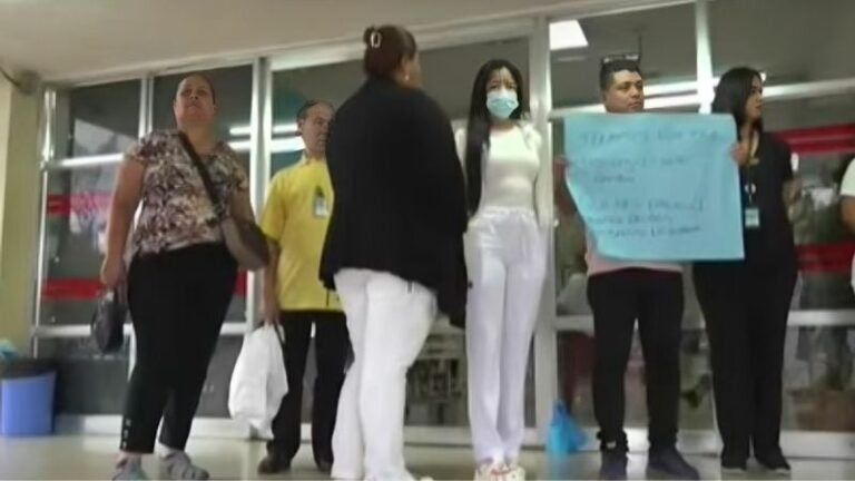 Sin pago y endeudados: personal del Hospital Escuela se declara en huelga de hambre