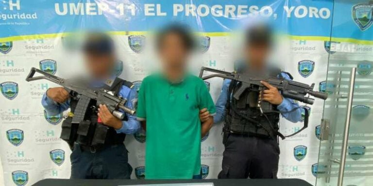 Cae distribuidor de drogas de la MS-13 en El Progreso