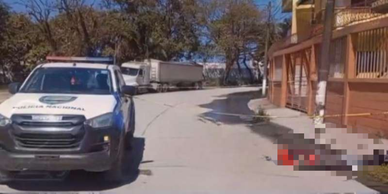 Misteriosa muerte de guatemalteco en una calle de Puerto Cortés