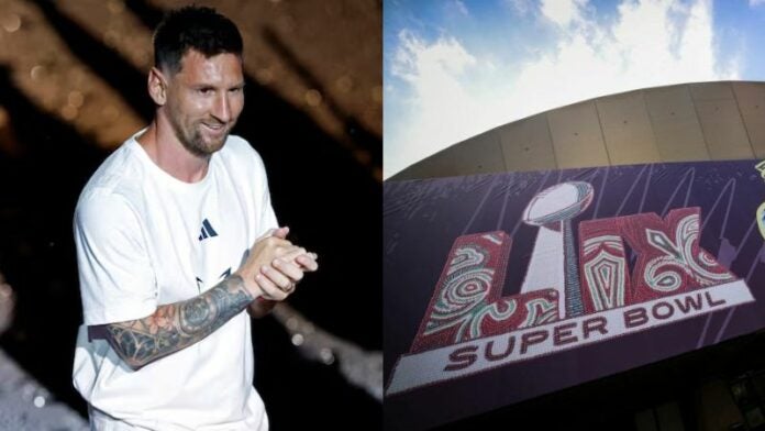 Messi en el Super Bowl