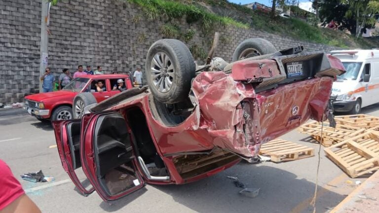 Accidente de tránsito en El Carrizal