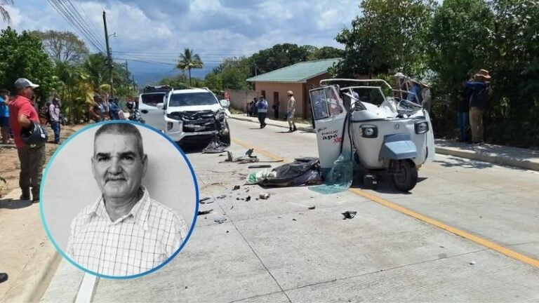 Accidente de tránsito cobra la vida de un pastor evangélico en Lempira