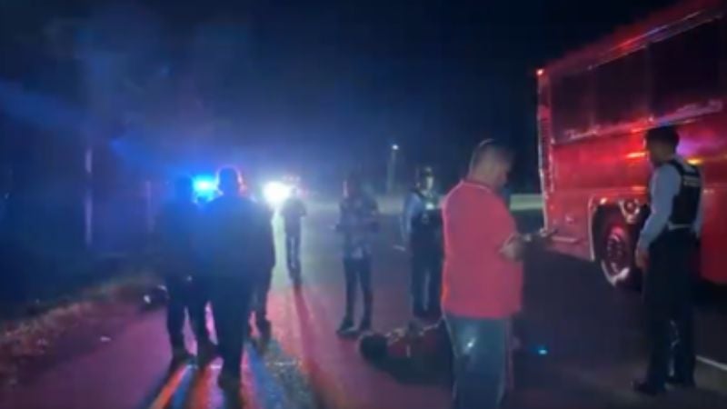 Accidente en la CA-5