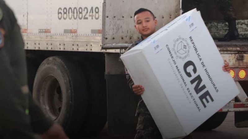 Mil maletas electorales rumbo a Choluteca