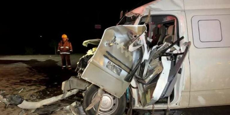 Accidente en Potrerillos: camión se cruza repentinamente y causa la muerte de conductor