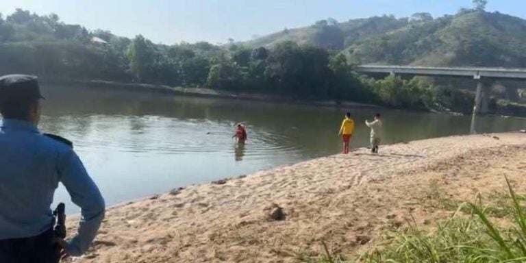 Flotando en río Úlua encuentran el cuerpo de una persona en Pimienta, Cortés