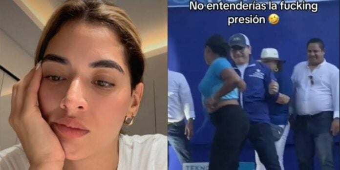 Así reaccionó Carolina Lanza al ver el video en el que 