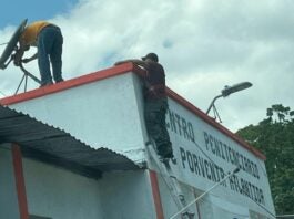Eliminan red de antenas en centro penal de Atlántida