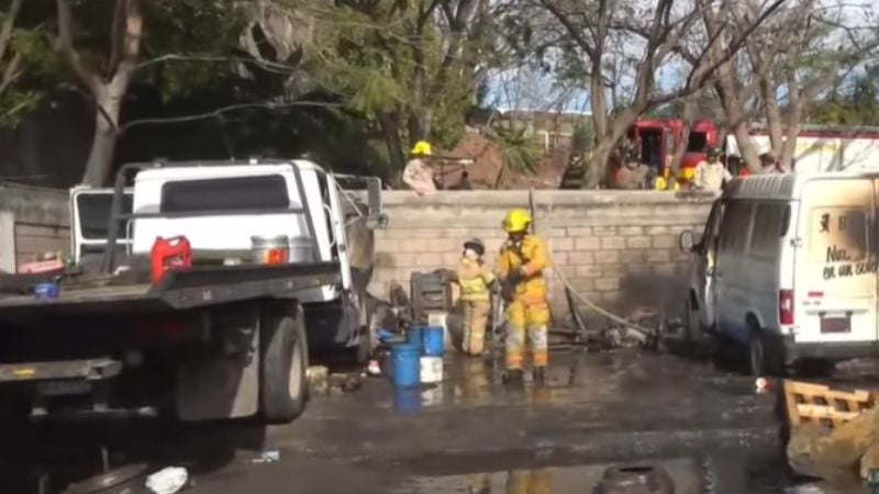 Agentes del Cuerpo de Bombero 