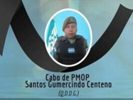 Policía Militar muere atropellado