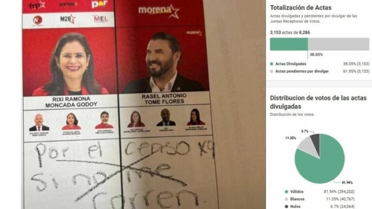 Votos anulados Libre