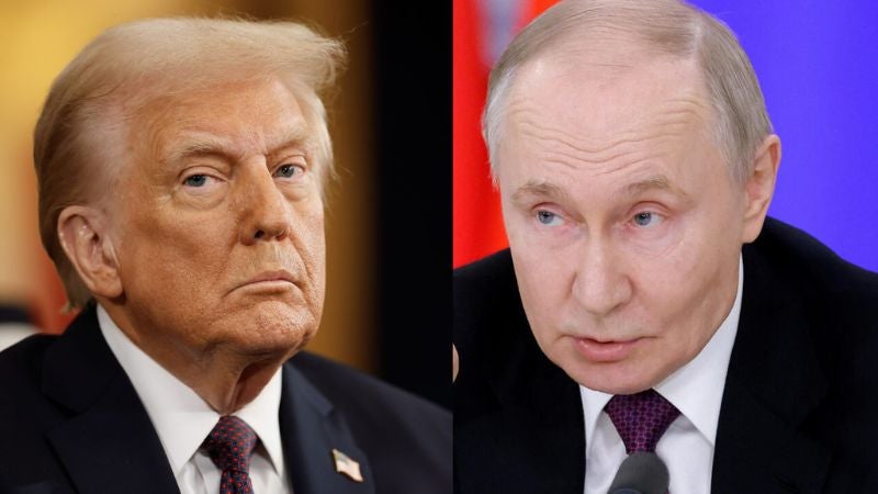 Donald Trump y Vladimir Putin