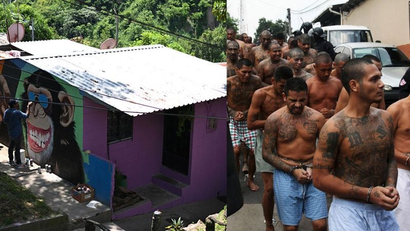 El Salvador recupera viviendas pandilleros
