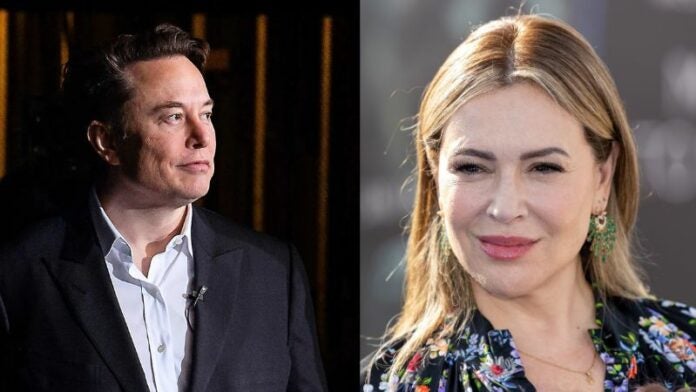 Alyssa Milano pelea con Elon Musk