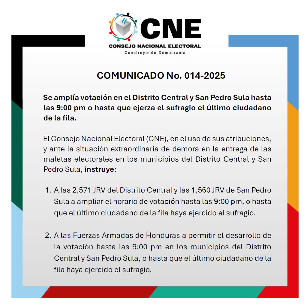 Comunicado