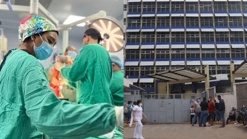 cirugías en Hospital Escuela