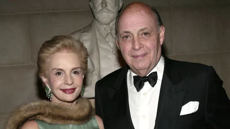 Fallece esposo de Carolina Herrera
