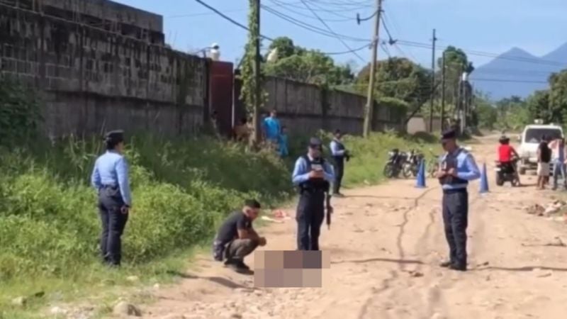 Hombre asesinado en Estado Municipal de Tocoa