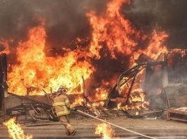 Incendios forestales en Corea del Sur