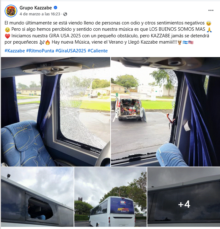 ¿Hay heridos? : Kazzabe sufre atentado durante su gira en EE. UU.