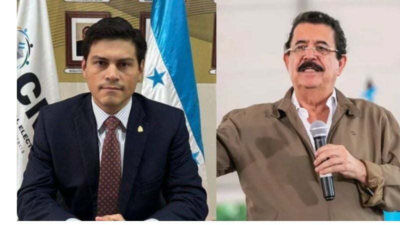 Marlon Ochoa y Manuel Zelaya