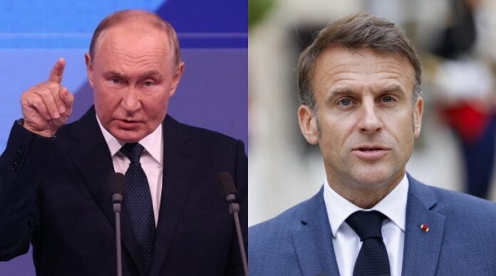 PUTIN Y MACRON