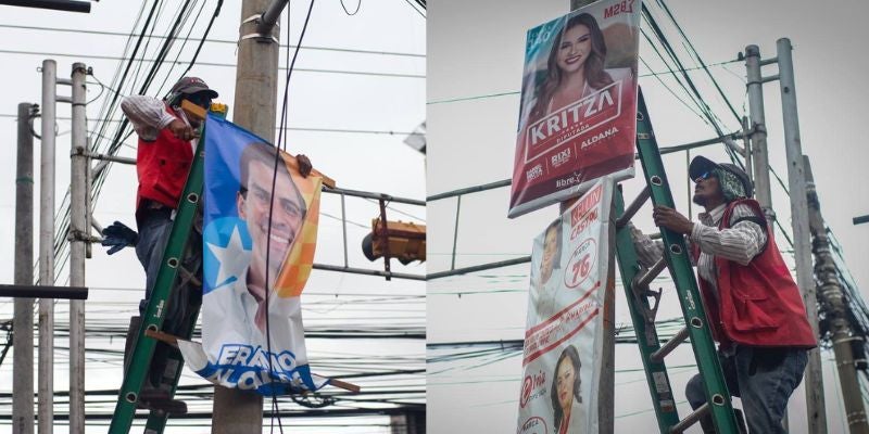 Precandidatos evaden responsabilidad por limpieza de propaganda en la capital tras las primarias