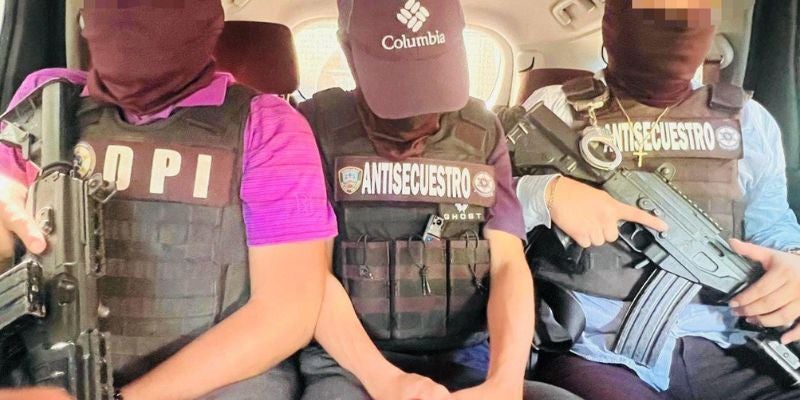 Rescatan a estudiante y detienen a miembros de la Pandilla 18 involucrados en secuestro