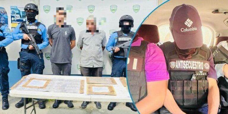 Rescatan a estudiante y detienen a miembros de la Pandilla 18 involucrados en secuestro