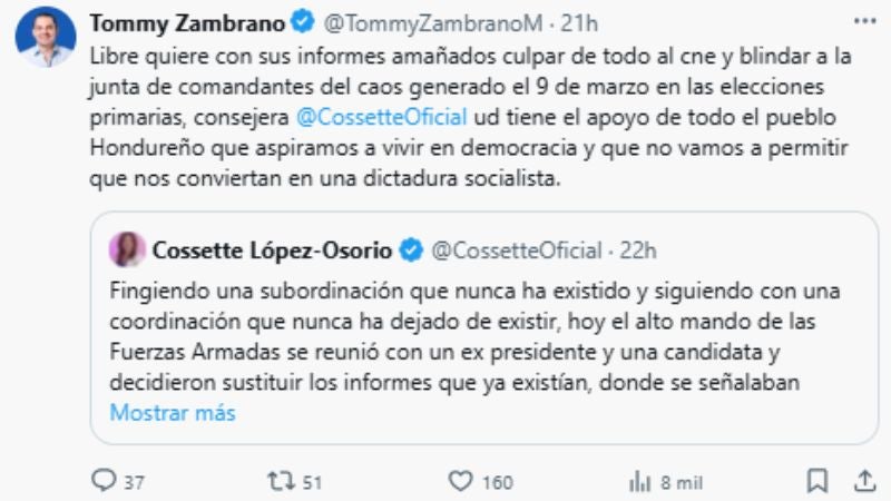 Respuesta de Zambrano a Cossette