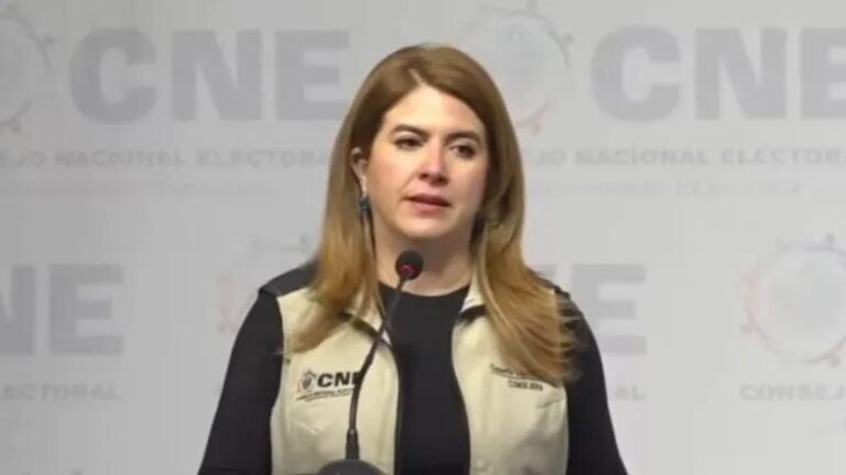 Presidenta del CNE denuncia interferencia militar en el transporte de urnas electorales