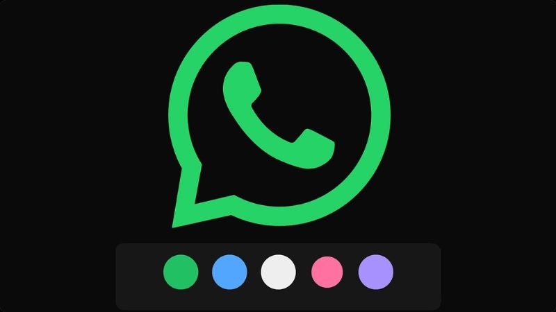 cambiar color chats WhatsApp