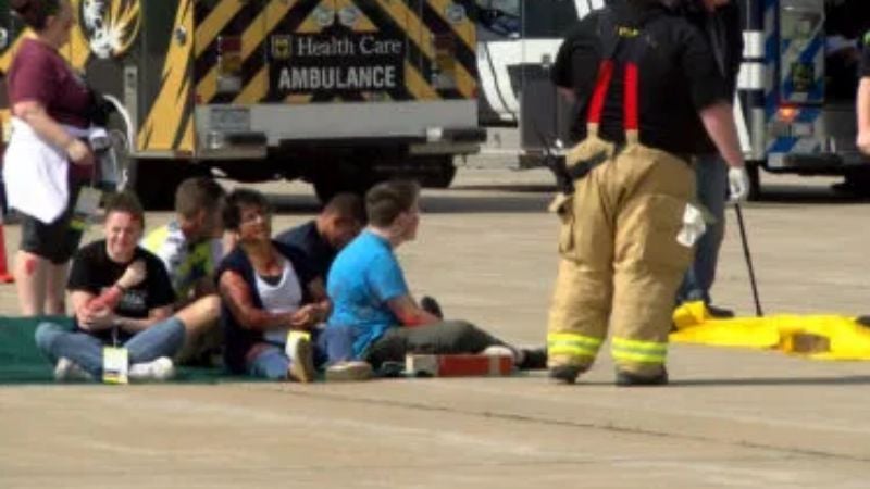 Accidente en campo escolar de Illinois