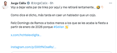 Cálix en X