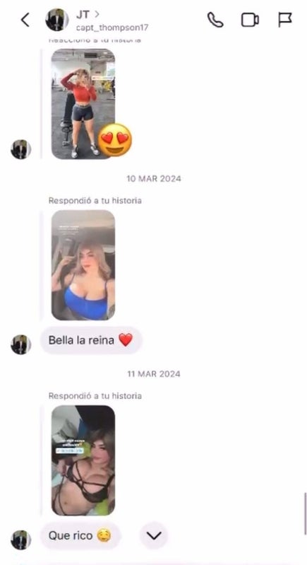 Ex de Alejandra Rubio conversaciones