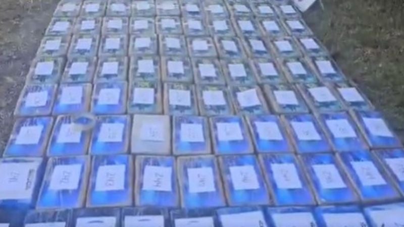 260 kilos cocaína Chamelecón