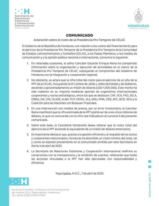 gastará gobierno Cumbre de la CELAC