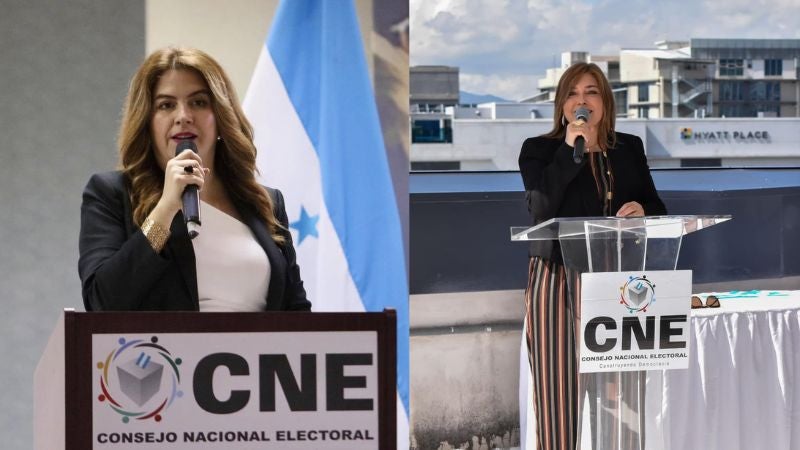 Cossette López y Ana Paola Hall