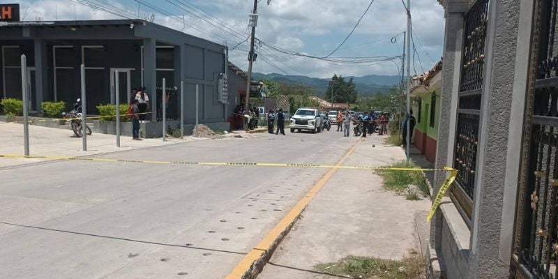 Video: A balazo le quitan la vida a una persona en Intibuca