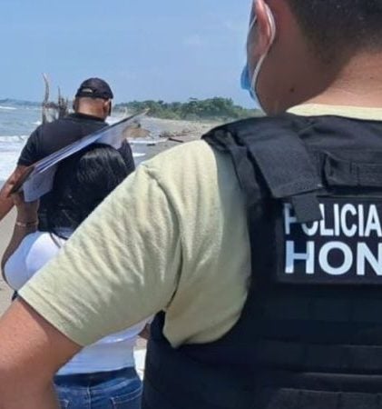 Cuerpo sin vida de hombre en La Ceiba