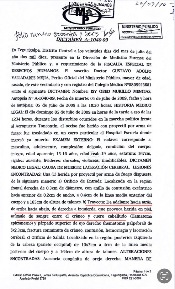 Dictamen Forense de Isy Obed Murillo (1)